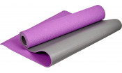 Коврик для йоги и фитнеса Bradex SF 0688, 183*61*0,6 см, двухслойный фиолетовый/серый Коврик для йоги и фитнеса Bradex SF 0688, 183*61*0,6 см, двухслойный фиолетовый/серый