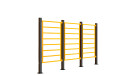 Стенка шведская Воркаут Kampfer Three-section Ladder Workout 3-1 (Черно-желтый)