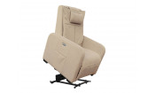 Кресло реклайнер с подъемом FUJIMO SYNERGY LIFT WIDE KINGCHAIR F3005 FLWK Ваниль (Sakura 4)