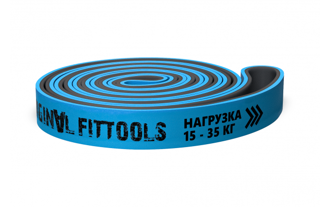 Эспандер-петля двуцветный 15-35 кг Эспандер-петля двуцветный 15-35 кг