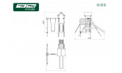 Детский городок KIDS стандарт (green)