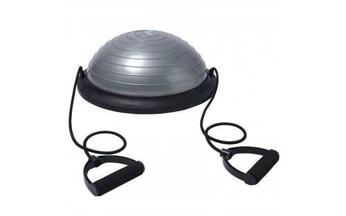 Полусфера балансировочная UNIX Fit Bosu с эспандерами, 58 см