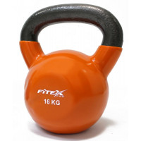 Гиря в виниловой оболочке 16 кг FITEX PRO